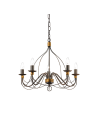 Ideal lux ® Полилей | CORTE SP5 RUGGINE | E14 max 5 x 40W | IP20 - 057187 - Цена | LEDs4economy