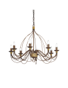 Ideal lux ® Полилей | CORTE SP8 RUGGINE | E14 max 8 x 40W | IP20 - 057194 - Цена | LEDs4economy