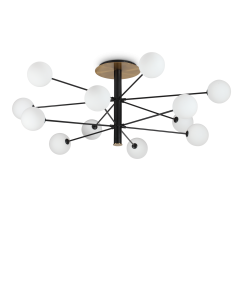Ideal lux ® Плафон | COSMOPOLITAN PL12 | G9 max 12 x 15W | IP20 - 273709 - Цена | LEDs4economy