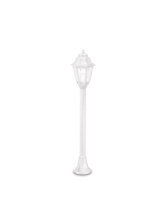 Ideal lux ® Градински стълб | DAFNE PT1 BIANCO | E27 max 1 x 23W | IP55 - 120454 - Цена | LEDs4economy