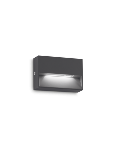 Ideal lux ® Аплик | DEDRA AP SMALL ANTRACITE | LED 1,5W | IP65 - 328645 - Цена | LEDs4economy