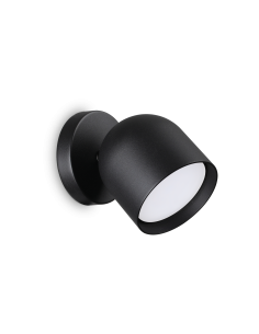 Ideal lux ® Аплик | DODO AP1 NERO | GX53 max 1 x 15W | IP20 - 314099 - Цена | LEDs4economy