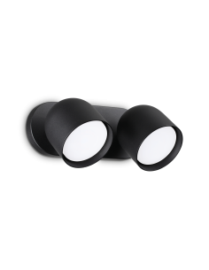 Ideal lux ® Аплик | DODO AP2 NERO | GX53 max 2 x 15W | IP20 - 327938 - Цена | LEDs4economy