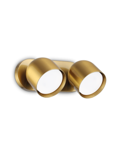 Ideal lux ® Аплик | DODO AP2 OTTONE | GX53 max 2 x 15W | IP20 - 327921 - Цена | LEDs4economy