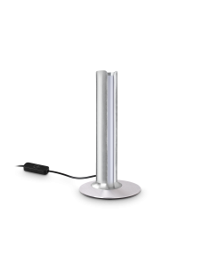 Ideal lux ® Настолна лампа | DORICA TL1 ACCIAIO | LED 8W | IP20 - 354149 - Цена | LEDs4economy