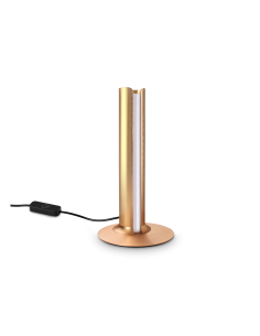 Ideal lux ® Настолна лампа | DORICA TL1 RAME | LED 8W | IP20 - 362557 - Цена | LEDs4economy