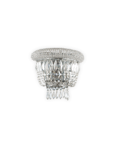 Ideal lux ® Аплик | DUBAI AP2 CROMO | E14 max 2 x 28W | IP20 - 207155 - Цена | LEDs4economy