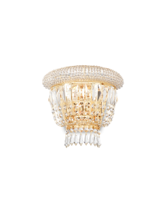 Ideal lux ® Аплик | DUBAI AP2 OTTONE | E14 max 2 x 28W | IP20 - 201023 - Цена | LEDs4economy