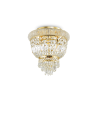 Ideal lux ® Плафон | DUBAI PL3 OTTONE | E14 max 3 x 28W | IP20 - 200996 - Цена | LEDs4economy