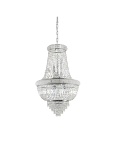 Ideal lux ® Полилей | DUBAI SP10 CROMO | E14 max 10 x 28W | IP20 - 215969 - Цена | LEDs4economy