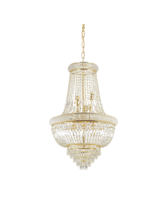 Ideal lux ® Полилей | DUBAI SP10 OTTONE | E14 max 10 x 28W | IP20 - 207216 - Цена | LEDs4economy