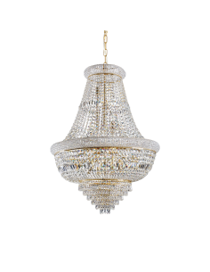 Ideal lux ® Полилей | DUBAI SP24 OTTONE | E14 max 24 x 28W | IP20 - 243528 - Цена | LEDs4economy