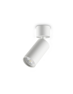 Ideal lux ® Аплик | DYNAMITE AP1 MINI ROUND BIANCO | GU10 max1 x 28W | IP20 - 347639 - Цена | LEDs4economy