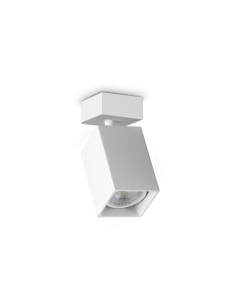 Ideal lux ® Аплик | DYNAMITE AP1 SQUARE BIANCO | GU10 max1 x 28W | IP20 - 371160 - Цена | LEDs4economy