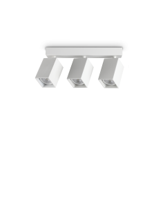 Ideal lux ® Спот | DYNAMITE PL3 LINEAR SQUARE BIANCO | GU10 max3 x 28W | IP20 - 367415 - Цена | LEDs4economy