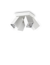 Ideal lux ® Спот | DYNAMITE PL4 SQUARE BIANCO | GU10 max4 x 28W | IP20 - 367446 - Цена | LEDs4economy