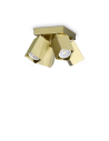 Ideal lux ® Спот | DYNAMITE PL4 SQUARE OTTONE | GU10 max4 x 28W | IP20 - 371320 - Цена | LEDs4economy