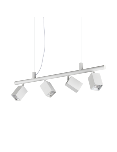 Ideal lux ® Полилей | DYNAMITE SP4 SQUARE BIANCO | GU10 max4 x 28W | IP20 - 367453 - Цена | LEDs4economy