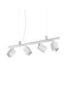 Ideal lux ® Полилей | DYNAMITE SP4 SQUARE BIANCO | GU10 max4 x 28W | IP20 - 367453 - Цена | LEDs4economy