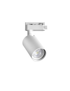 Ideal lux ® Прожектор за 1ф шина | DYNAMITE TR 1-PHASE ROUND BIANCO | GU10 max1 x 28W | IP20 - 371443 - Цена | LEDs4economy