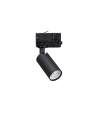 Ideal lux ® Прожектор за трипроводна шина | DYNAMITE TR 3-PHASE MINI ROUND NERO | GU10 max1 x 28W | IP20 - 371474 - Цена | LEDs4