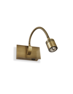 Ideal lux ® Аплик | DYNAMO AP BRUNITO | LED 3,5W | IP20 - 121352 - Цена | LEDs4economy