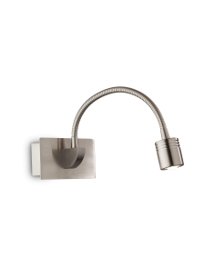 Ideal lux ® Аплик | DYNAMO AP NICKEL | LED 3,5W | IP20 - 031477 - Цена | LEDs4economy