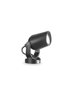Ideal lux ® Фасаден прожектор | ELIO PR1 NERO | GU10 max 1 x 6W | IP66 - 120201 - Цена | LEDs4economy
