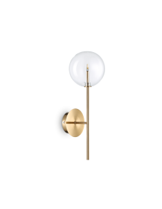 Ideal lux ® Аплик | EQUINOXE AP1 OTTONE | G4 max 1 x 2W | IP20 - 200149 - Цена | LEDs4economy