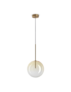 Ideal lux ® Пендел | EQUINOXE SP1 D25 AMBRA SFUMATO | G4 max 1 x 2W | IP20 - 326368 - Цена | LEDs4economy