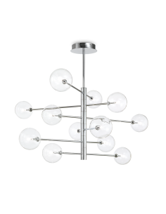 Ideal lux ® Полилей | EQUINOXE SP12 CROMO | G4 max 12 x 2W | IP20 - 200118 - Цена | LEDs4economy