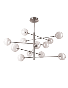 Ideal lux ® Полилей | EQUINOXE SP12 FUME' SFUMATO | G4 max 12 x 2W | IP20 - 345390 - Цена | LEDs4economy