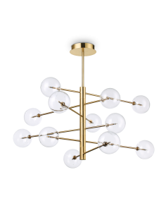 Ideal lux ® Полилей | EQUINOXE SP12 OTTONE | G4 max 12 x 2W | IP20 - 200125 - Цена | LEDs4economy