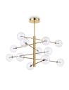 Ideal lux ® Полилей | EQUINOXE SP12 OTTONE | G4 max 12 x 2W | IP20 - 200125 - Цена | LEDs4economy