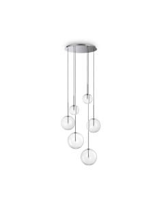 Ideal lux ® Полилей | EQUINOXE SP6 CROMO | G4 max 6 x 2W | IP20 - 317250 - Цена | LEDs4economy