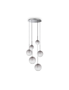 Ideal lux ® Полилей | EQUINOXE SP6 FUME' SFUMATO | G4 max 6 x 2W | IP20 - 345413 - Цена | LEDs4economy