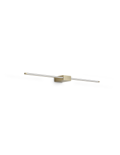 Ideal lux ® Аплик | ESSENCE AP SQUARE D075 LUCE DIR. OTTONE 3000K | LED 12W | IP20 - 371689 - Цена | LEDs4economy