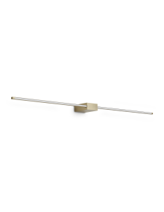 Ideal lux ® Аплик | ESSENCE AP SQUARE D115 LUCE DIR. OTTONE 3000K | LED 19W | IP20 - 371726 - Цена | LEDs4economy