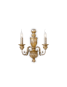 Ideal lux ® Аплик | FIRENZE AP2 ORO | E14 max 2 x 40W | IP20 - 020846 - Цена | LEDs4economy
