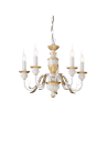Ideal lux ® Полилей | FIRENZE SP5 BIANCO | E14 max 5 x 40W | IP20 - 012865 - Цена | LEDs4economy