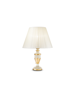 Ideal lux ® Настолна лампа | FIRENZE TL1 BIANCO | E14 max 1 x 40W | IP20 - 012889 - Цена | LEDs4economy