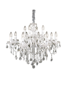 Ideal lux ® Полилей | FLORIAN SP12 CROMO | E14 max 12 x 40W | IP20 - 035604 - Цена | LEDs4economy