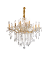 Ideal lux ® Полилей | FLORIAN SP12 ORO | E14 max 12 x 40W | IP20 - 035611 - Цена | LEDs4economy