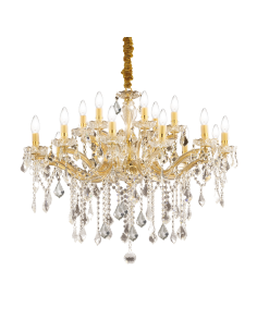 Ideal lux ® Полилей | FLORIAN SP18 ORO | E14 max 18 x 40W | IP20 - 075181 - Цена | LEDs4economy