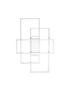 Ideal lux ® Плафон | FRAME PL RETTANGOLO BIANCO 2700K | LED 33W | IP20 - 341323 - Цена | LEDs4economy
