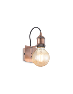 Ideal lux ® Аплик | FRIDA AP1 RAME | E27 max 1 x 60W | IP20 - 163338 - Цена | LEDs4economy