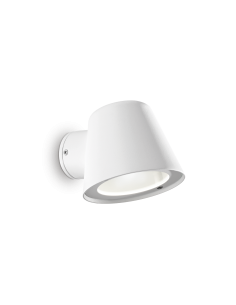 Ideal lux ® Аплик | GAS AP1 BIANCO | GU10 max 1 x 28W | IP43 - 091518 - Цена | LEDs4economy