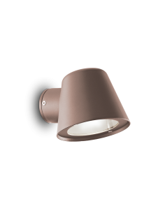 Ideal lux ® Аплик | GAS AP1 COFFEE | GU10 max 1 x 28W | IP43 - 213095 - Цена | LEDs4economy