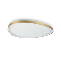 Ideal lux ® Плафон | GEMINI PL D081 ON-OFF OTTONE 4000K | 42W | IP20 - 372112 - Цена | LEDs4economy
