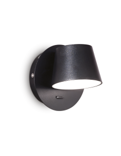 Ideal lux ® Аплик | GIM AP NERO | LED 6,5W | IP20 - 167121 - Цена | LEDs4economy